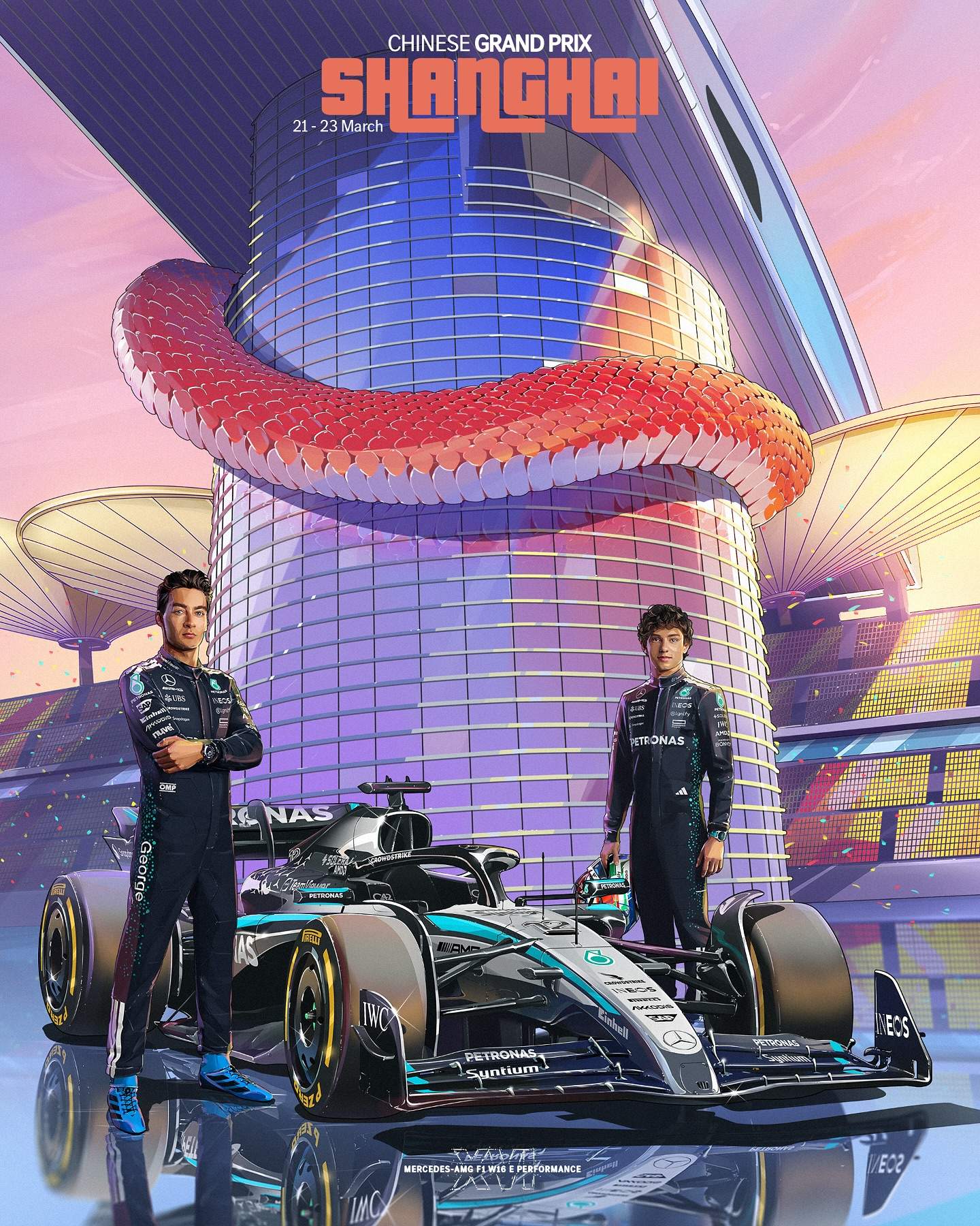 F1中国站，这10支车队海报燃爆了