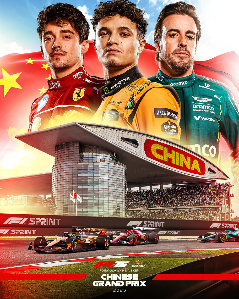 F1中国站，这10支车队海报燃爆了